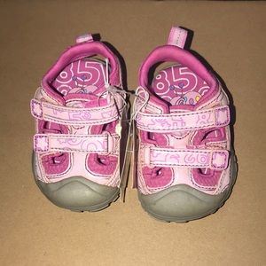 NWT Kids Pink Shoes Fisher Price with Fit Zone